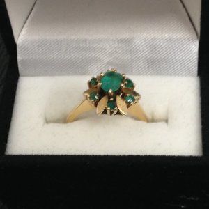 Emerald Gold Ring